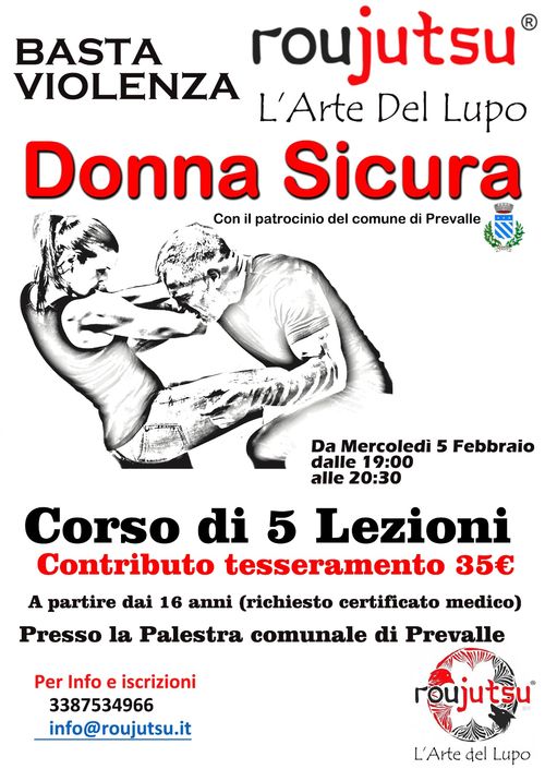locandina Donna Sicura